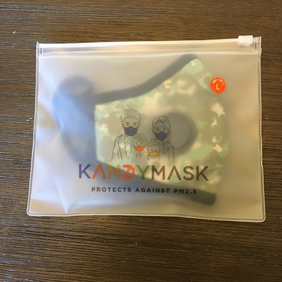 KandyMask Camo Micro Filtration Face Mask - Picture 7 of 12